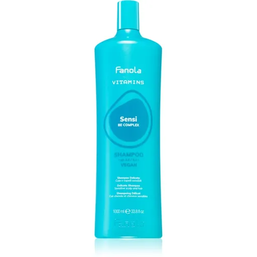 Fanola Vitamins Sensi Delicate Shampoo sampon de curatare delicat cu efect calmant 1000 ml