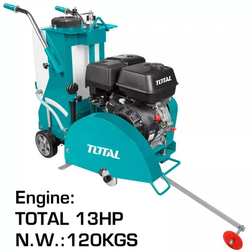 Masina de debitat beton, asfalt, 13CP, adancime max. 14cm, diametru disc 30-45cm, Total Industrial