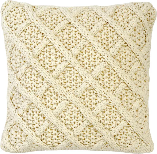 Față de pernă Leeds 45x45 pătrată, crem - Sander