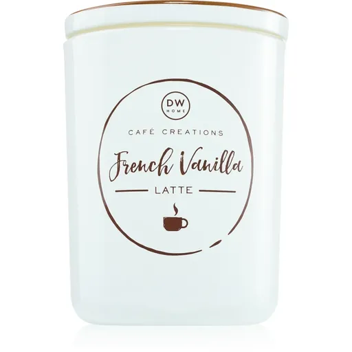 DW Home Cafe Creations French Vanilla Latte lumânare parfumată 434 g