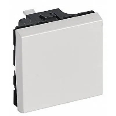 Intrerupator cap scara 2 module Legrand Mosaic 077011 / 278011L, alb