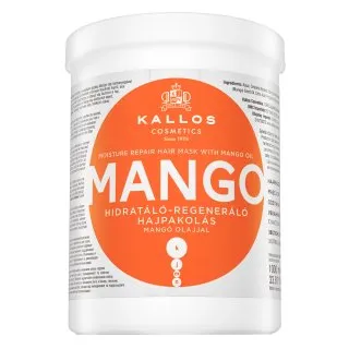 Kallos Mango Moisture Repair Hair Mask mască hrănitoare pentru păr uscat si deteriorat 1000 ml