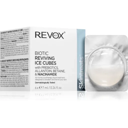 Revox B77 Skintreats Biotic Reviving Ice Cubes kryo-gel cu efect revitalizant 6x7 ml