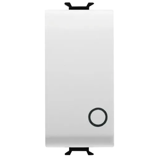 Buton cu revenire 2 poli 16A Gewiss Chorus GW10134, alb