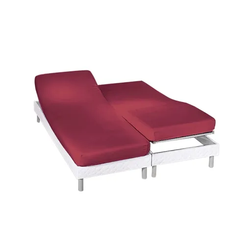 Cearșaf extensibil pentru patul înclinat Colombine cu adâncimea colțului de 26 cm, din bumbac