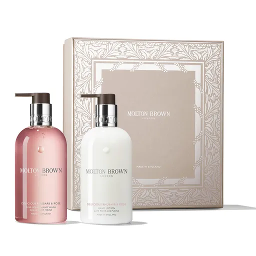 Molton Brown Set cadou pentru îngrijirea mâinilor Rhubarb & Rose Hand Duo
