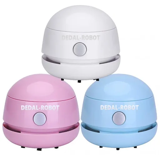 Mini aspirator cu încărcare USB Atractiv, Potrivit pentru praf și firimituri, 8x8 cm, Li-ion 600 mAh, asortat