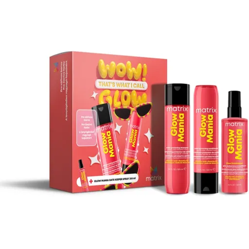 Matrix Glow Mania set cadou pentru păr vopsit