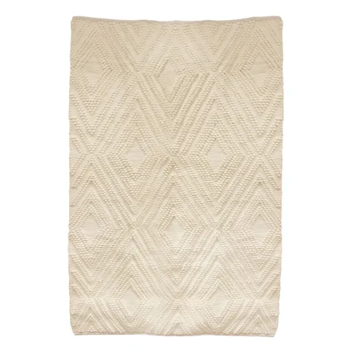 Covor dreptunghiular cu model de diamant optic