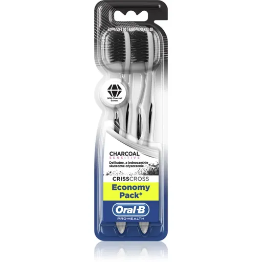 Oral-B 3D White Charcoal perie de dinti 2 buc
