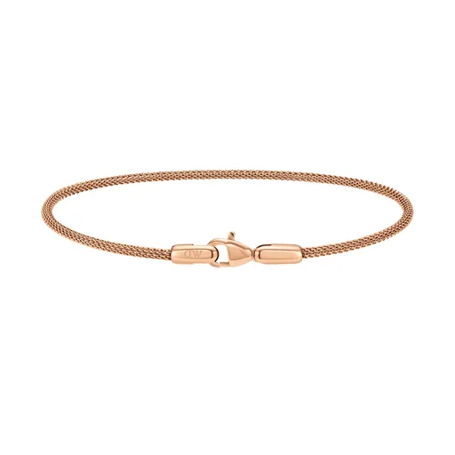 Daniel Wellington Brățară modernă din bronz și oțel Melrose Perfect Pair DW0040067 16,5 cm