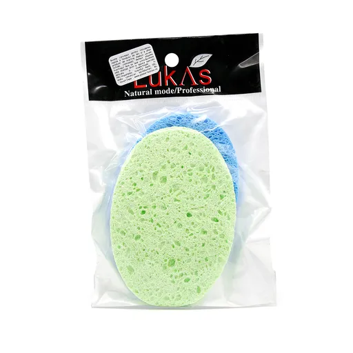 Bureti pentru Curatarea Fetei, Albastru-Verde, Set (2 buc)