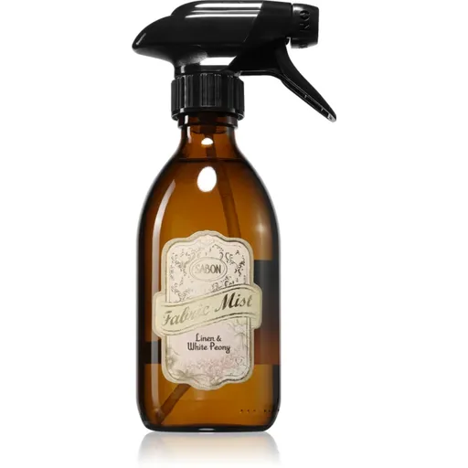 Sabon Linen & White Peony odorizant pentru textile 300 ml
