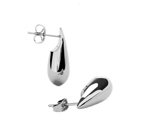 Furiosa Cercei din oțel Teardrop Little Drip SE-LITTLEDRIP-S