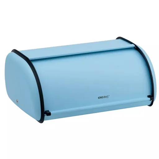 Cutie pentru paine Kinghoff KH 1757, 36 cm, Design elegant, Albastru deschis