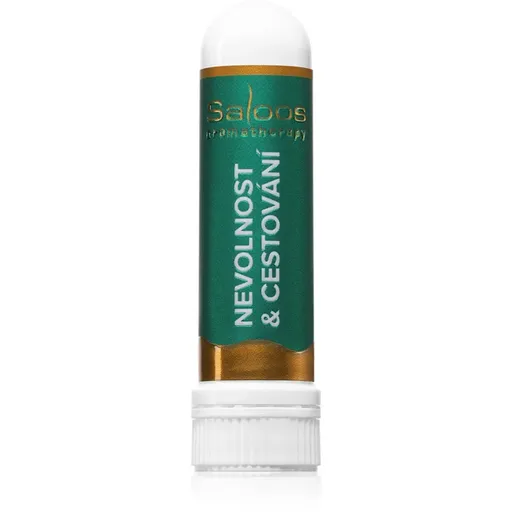 Saloos Aromatherapy Nevolnost & Cestování baton inhalator cu uleiuri esentiale 1 buc