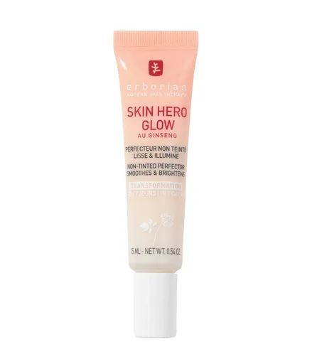 Erborian Cremă de față perfecționantă și iluminatoare Skin Hero Glow (Non Tinted Perfector Smoothes & Brightens) 15 ml