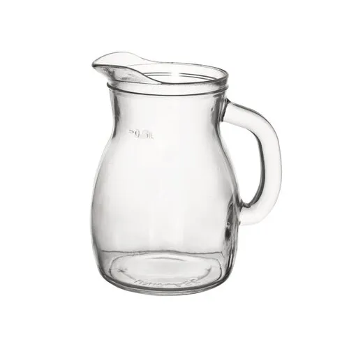 Ulcior din sticlă Orion cu măsură,  0,5 l