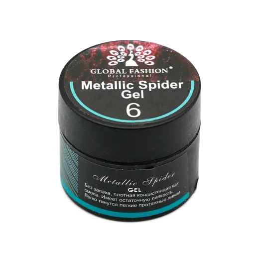 Spider Gel Global Fashion Glitter Shiny 06, 5g