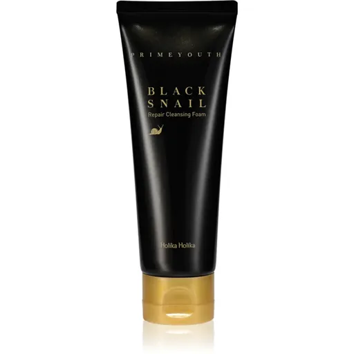Holika Holika Prime Youth Black Snail spuma de curatat extract de melc 100 ml