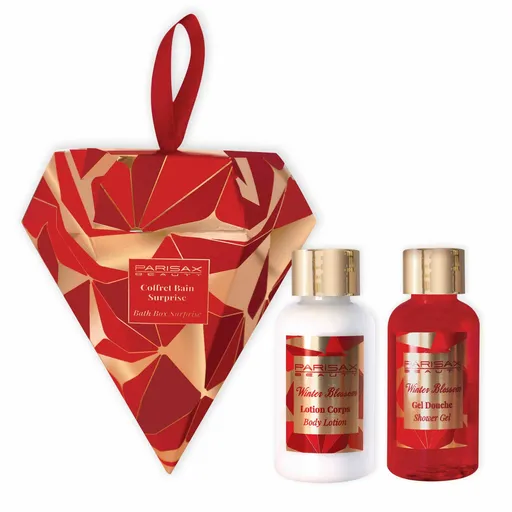 Parisax Cutie cadou diamond pentru bradul de Crăciun Magnolia (Bath Box Surprise) 2 buc