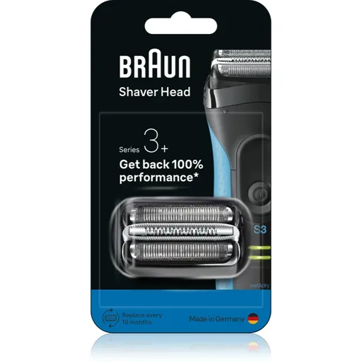 Braun Series 3+ 32B capete de schimb pentru barbierit cu apartul electric 1 buc