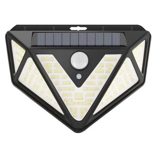 Lampa solara de perete Superfire FF6-B, 33W LED, 166leduri, 3 moduri, 1200mAh, incarcare solara si senzor de miscare FF6-B / 6901234567908