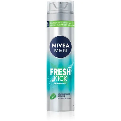 NIVEA MEN Fresh Kick gel pentru bărbierit pentru barbati 200 ml