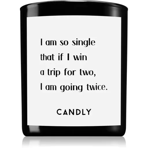 Candly & Co. I am so single lumânare parfumată 250 g
