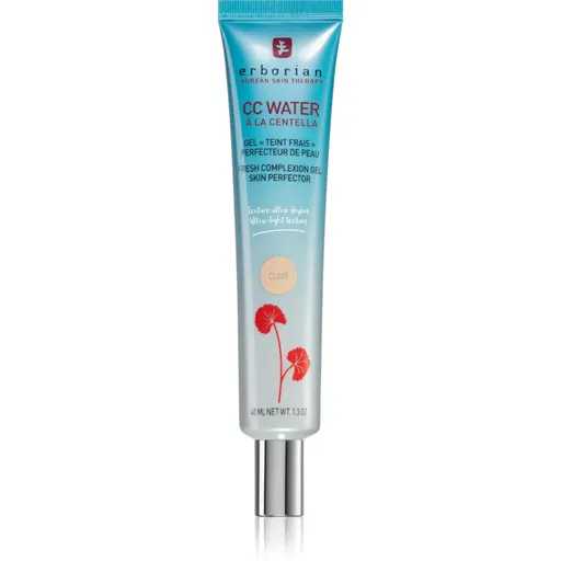 Erborian CC Water Fluid nuantator cu textura usoara culoare Clair 40 ml
