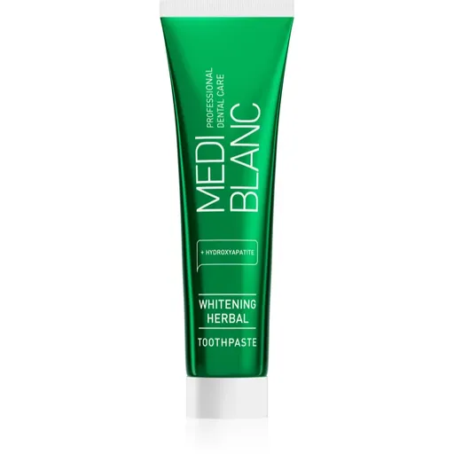 MEDIBLANC Whitening Herbal pastă de dinți cu extract din plante cu efect de albire 100 ml