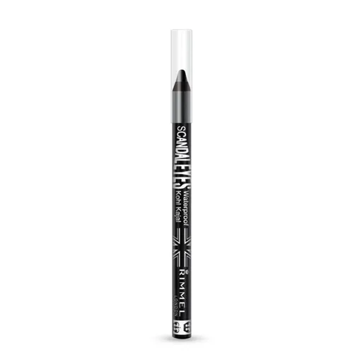 Rimmel Creion impermeabil pentru ochi Scandal Eyes 24H (Waterproof Kohl Kajal) 1,3 g 001 Black