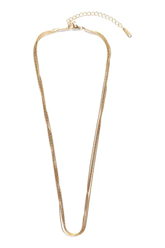 Emily Westwood Colier elegant placat cu aur pentru femei Paislee EWN24002G