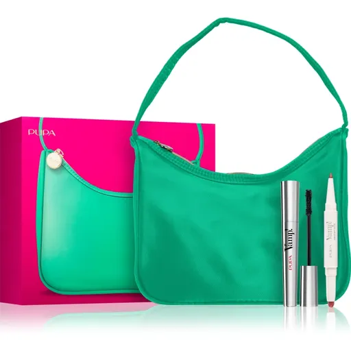 PUPA Milano Vamp! set cadou pentru ochi si buze 100 Extra Black