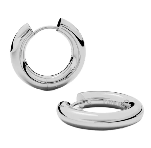 Furiosa Cercei din oțel Chubby Hoop SE-CCHUBBYH-S