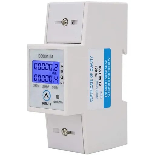 Contor monofazat de energie electrica, Sina, Sinotimer, KWH, DDS015M, 230V, ecran digital LED