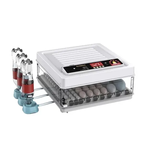 Incubator Oua Automat, Ms-70, Intoarcere Automata, alimentare 220V/12V, Controller si Panou de Afisare a Temperaturii, 70 Oua
