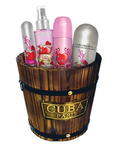 Cuba Heartbreaker - EDP 100 ml + deodorant spray 200 ml + body spray 200 ml + EDP 35 ml