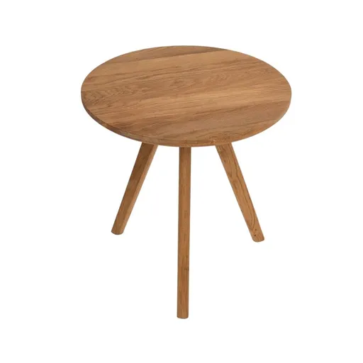 Masuta de cafea Nostra, Homla, 50x45 cm, lemn, maro