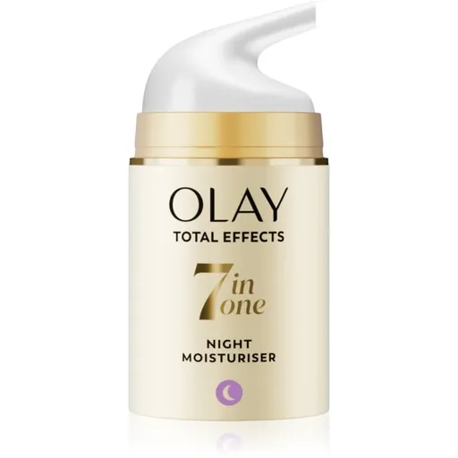 Olay Total Effects 7 in 1 Night Moisturiser crema hidratanta de noapte împotriva îmbătrânirii pielii 50 ml