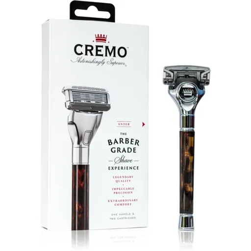 Cremo The Barber Grade aparat de ras + 2 capete de schimb