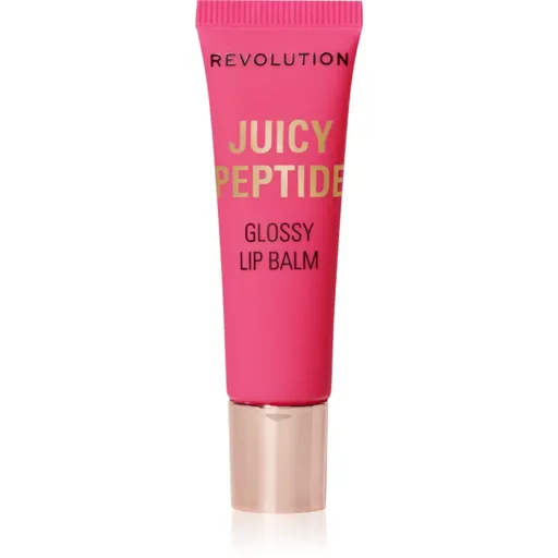 Makeup Revolution Juicy Peptide Lip Balm balsam de buze cu peptide culoare Guava Rum Punch Coral 8 ml