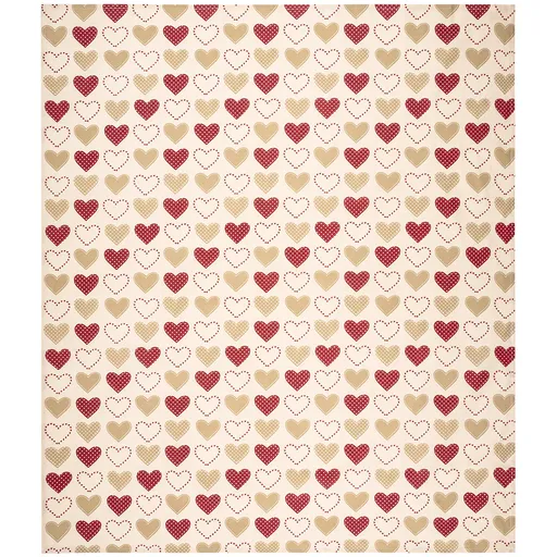 Față de masă Home Elements motiv cu inimi, 120 x 140 cm, 120 x 140 cm