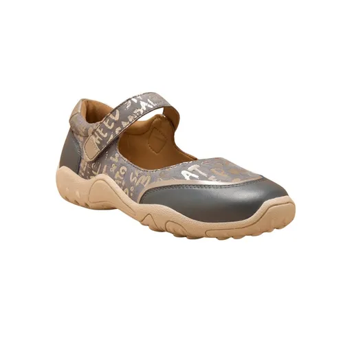 Pantofi din piele cu velcro Pédiconfort