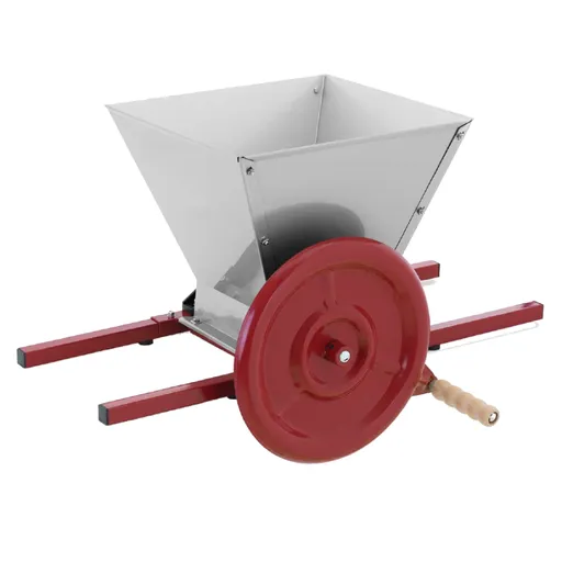 Zdrobitor struguri manual ZSM-35, Cuva INOX, 35 L, 300-500 Kg/h