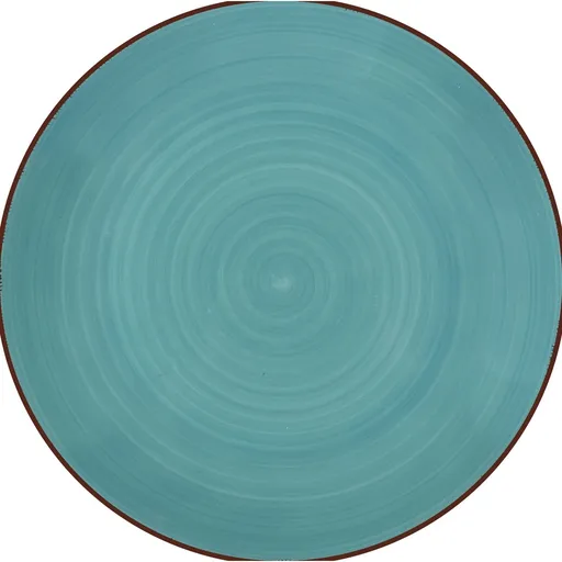 Farfurie de desert din ceramică Lamart LT9088 Happy , diametru 19 cm, albastru