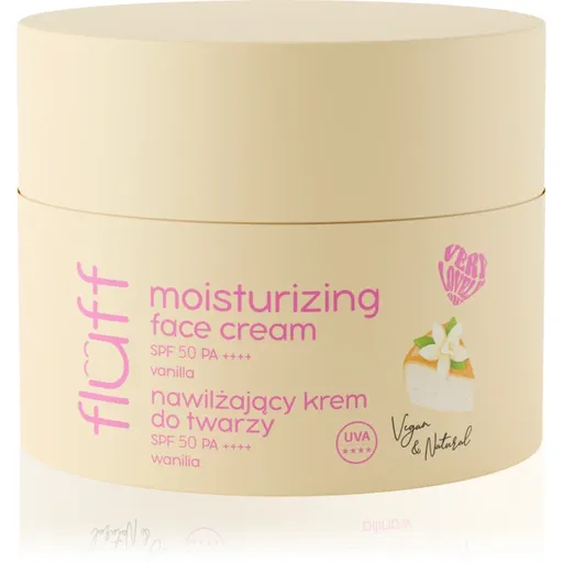 Fluff Vanilla cremă hidratantă faciale 50 ml