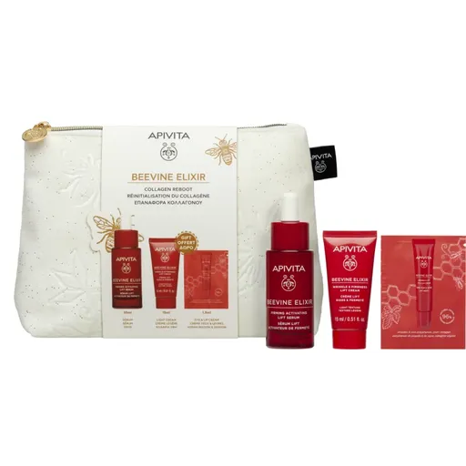 Apivita Beevine Elixir Gift Pouch set cadou de Crăciun pentru fermitatea pielii