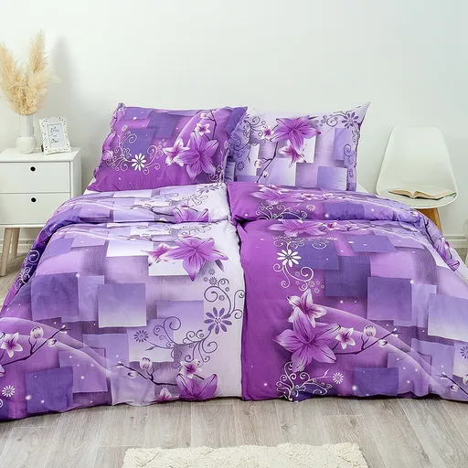 Stanex Lenjerie de pat creponată Elis, 140 x 220 cm, 70 x 90 cm