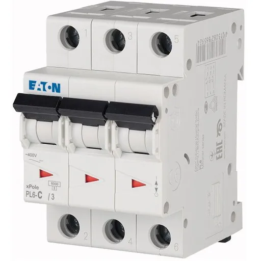 Siguranta automata 3P 63A Eaton PL6-C3/3 Eaton 286607